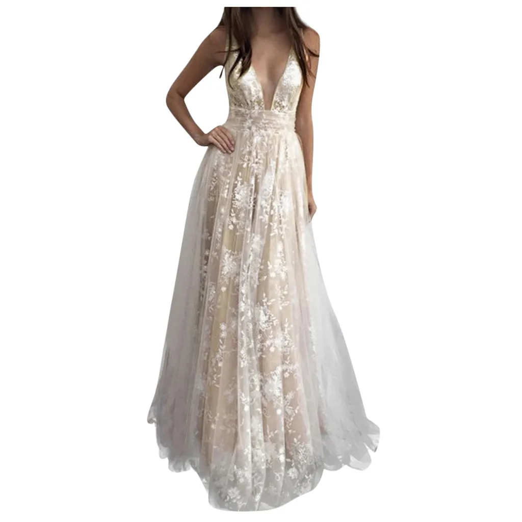 Женское платье Формальное свадебное Подружка невесты длинное вечернее бальное