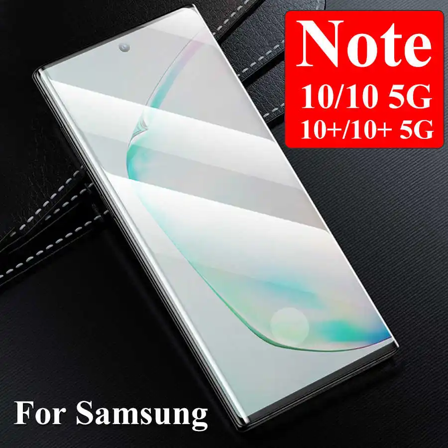

Защитное стекло note 10 pro plus, для samsung galaxy note 10 pro, изогнутое