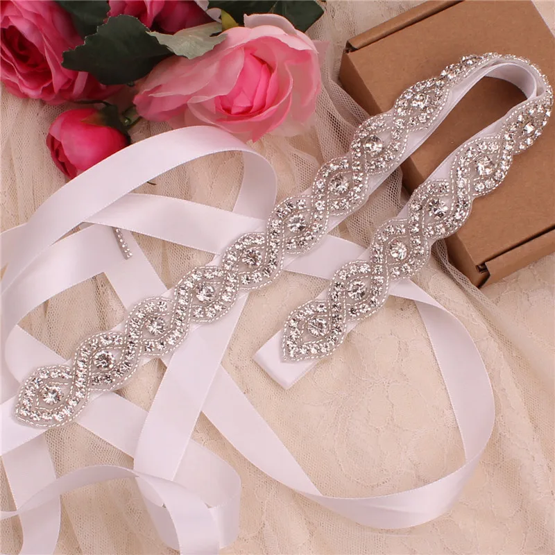 1 ярд 8-образный дизайн ручной работы свадебный пояс для шитья бисером