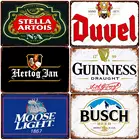 Нидерланды, Бельгия, пиво, винтажная металлическая жестяная вывеска, домашний бар, клуб, декоративная табличка, человек, пещера, плакаты, ирландский виски, Настенный декор N380