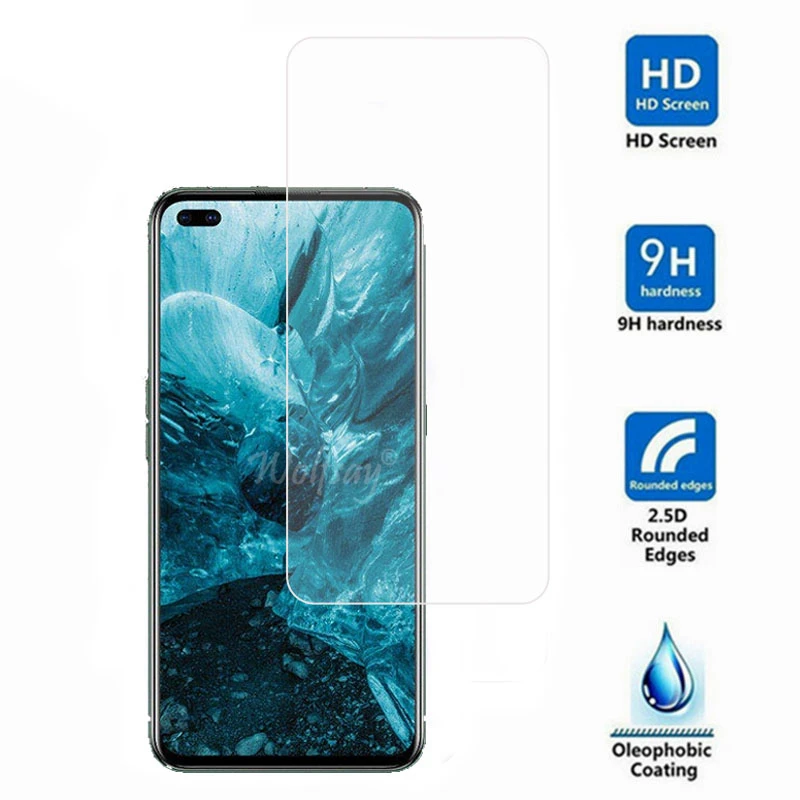 2 uds para Oppo verdadero yo X50 Pro de cristal para Oppo verdadero yo X50 Pro de templado de vidrio de 6,44 "Protector de pantalla para Oppo verdadero yo X50 Pro 5G pel&iacute;cula-1