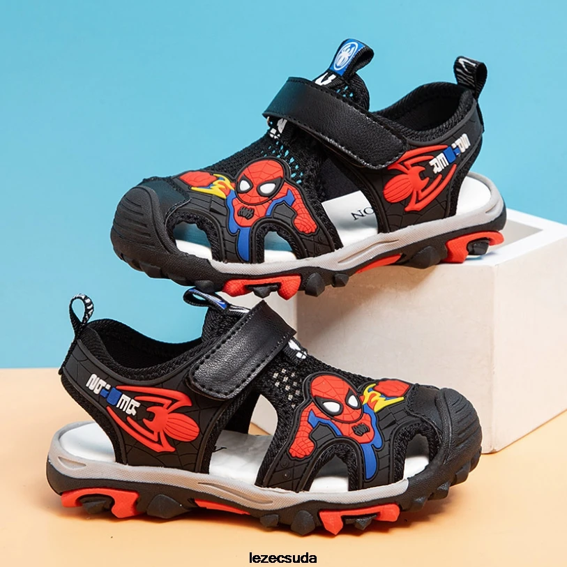 Летние Нескользящие пляжные босоножки для маленьких мальчиков и девочек