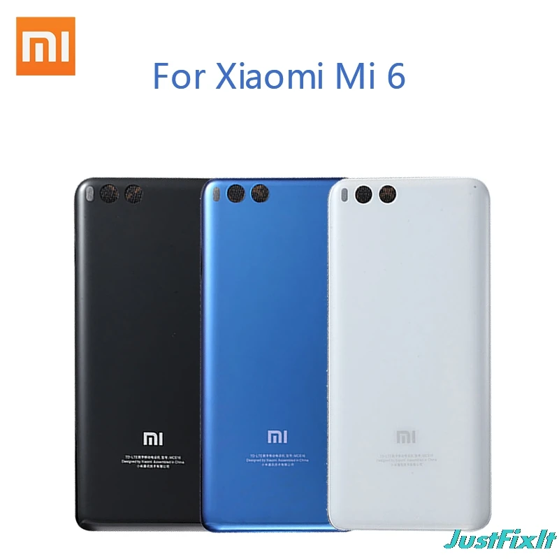 Для Xiaomi Mi6 для Mi 6 батарея задняя крышка чехол Замена запасные части | Мобильные