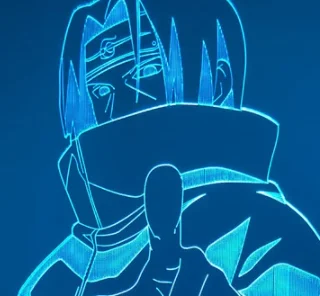 3D светодиодный ночсветильник фигурка японского аниме экшн 7 цветов сенсорная