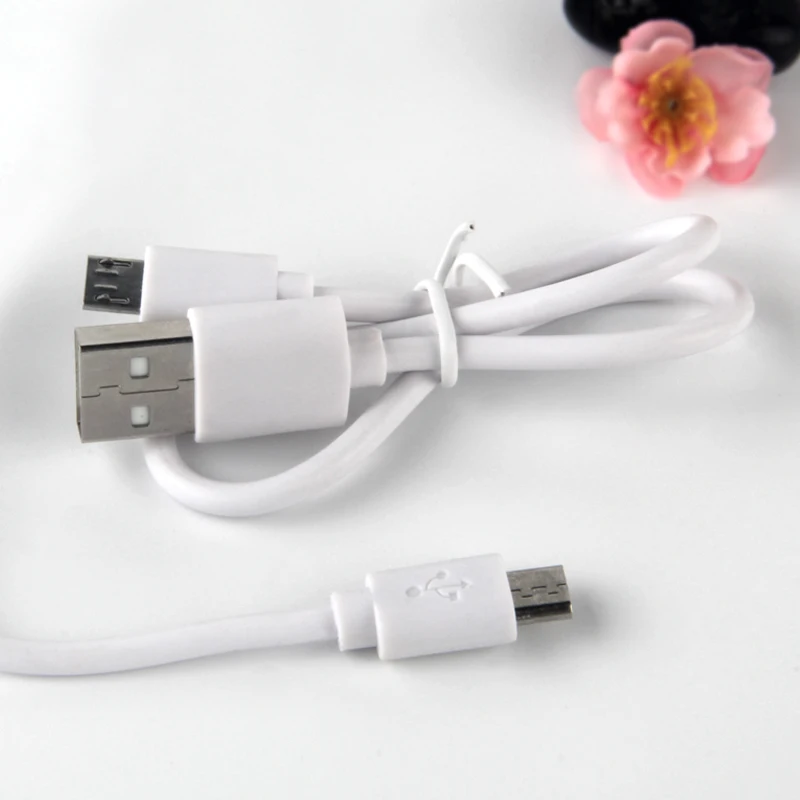 1pcs eGo Charger Micro USB 5pin Cable White Electronic Cigarette for UGO 510 Thread Vaporizer Pen Battery Vaper E Cigs