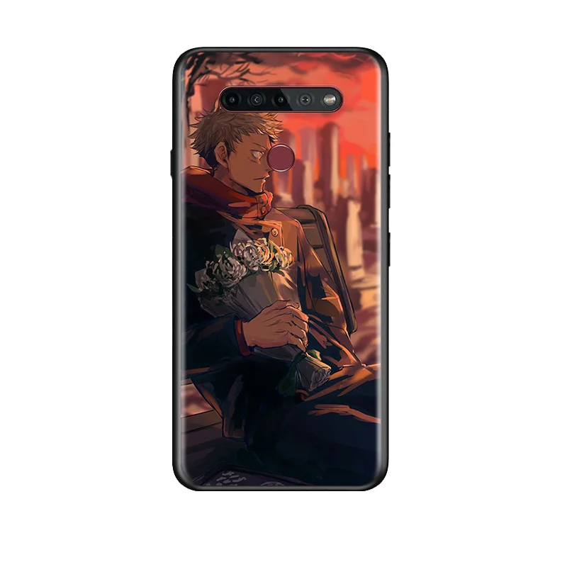 

Hot Anime Cartoon Jujutsu Kaisen For LG G8 V30 V35 V40 V50 V60 Q60 K40S K50S K41S K51S K61 K71 K22 ThinQ 5G Phone Case