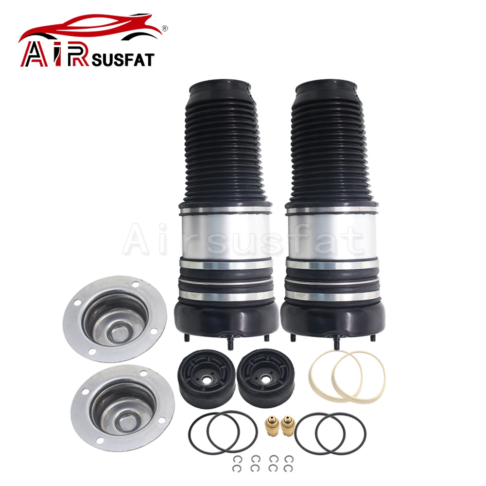 Пара передних левых и правых пневматических подвесных пружин для Audi A6 C6 4F Allroad