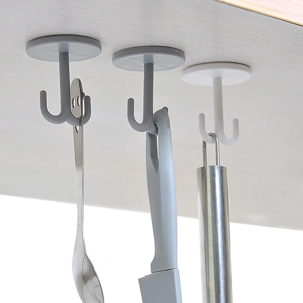 Не маркировочный крючок для приклеивания ногтей вертикальный подвесной 6 шт.