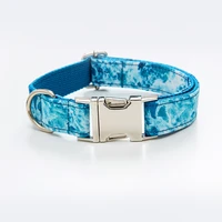 18pcs lot personalized printed pet collar marine style pet dog collar strong large dog adjustable collar