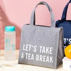 Легкая чистка, классная сумка для взрослых и детей, школьная коробка для ланча, портативная дорожная термоизолированная сумка-холодильник, Ланч-бокс, сумка для пикника