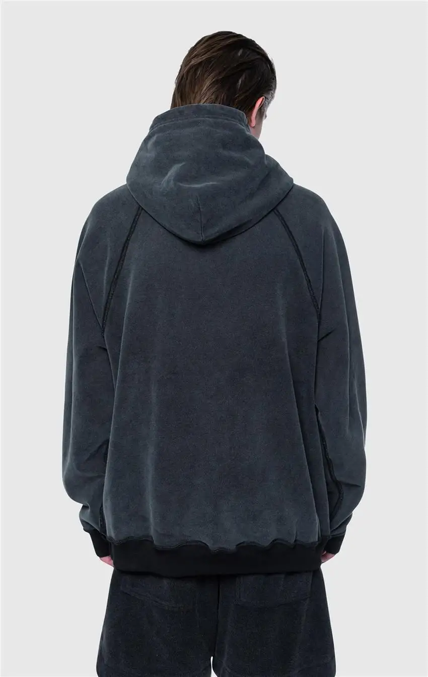 

Inside Out Washed old Arnodefrance Hoodie Men Women 1:1 Best Quality Vintage 3M Colorful Reflective Arnodefrance Hoody