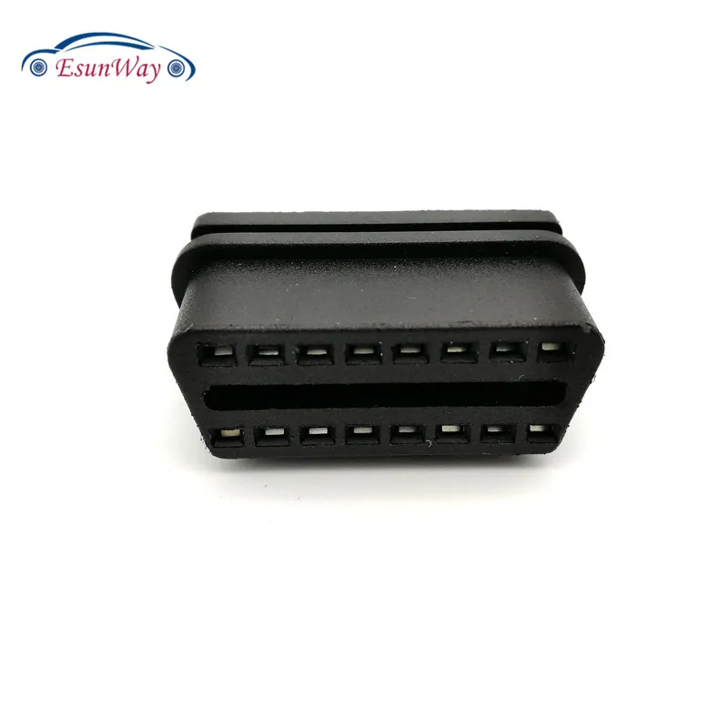 Универсальный Переходник OBD J1962F OBD2 OBDII 16 контактный разъем 2 удлинитель адаптер DIY