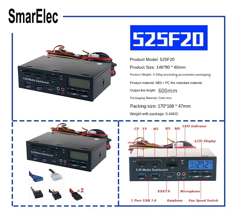 

USB 2.0 to SATA External Hard Drive Docking Station with 2 USB 2.0 HUB and TF USB 3.0 To SATA Hard Drive Enclosure Case Adapter