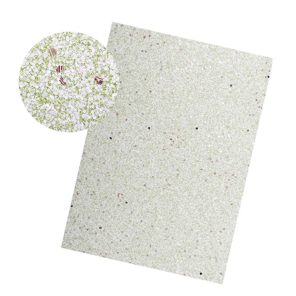 Розовый 22*30 см яркие цвета блестящая кожаная ткань Твердые Блестящие Блестки листы DIY аксессуары ткань ручной работы ремесла лоскутный материал - Цвет: Розовый