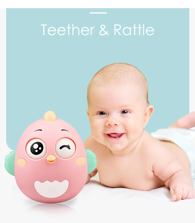 YOOAP Baby Roly-poly игрушки Образование 0 12 13 24 месяцев грызунки-погремушки игрушки неваляшки для малышей Детские игрушки