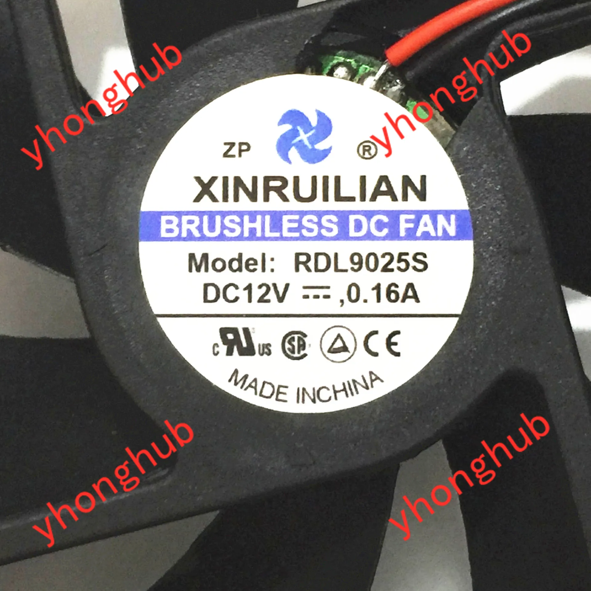 XINRUILIAN RDL9025S DC 12 В 0.16A 90x90x25 мм вентилятор охлаждения сервера|square fan|12v dc cooling fanserver fan |