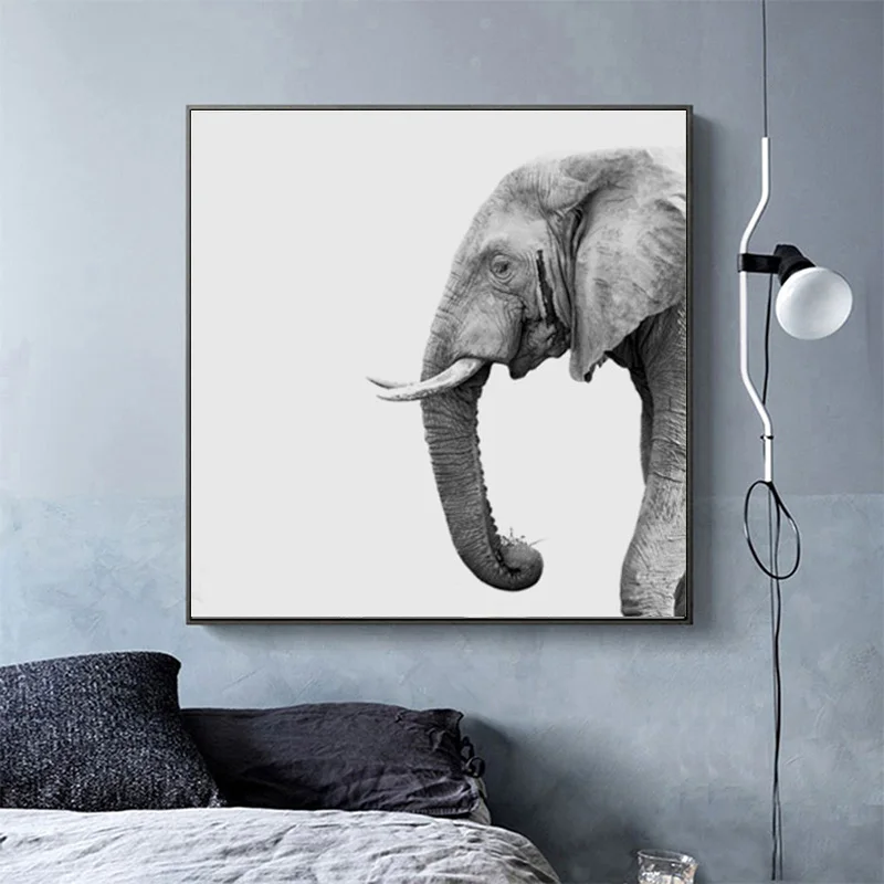 Скандинавский черно-белый стиль оформления стен детской гостиной | Дом и сад