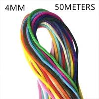4mm diameter nylon rope outerdoor exercise garden supplies decorative thread for shoelaces clothes bags diy craft clothesline