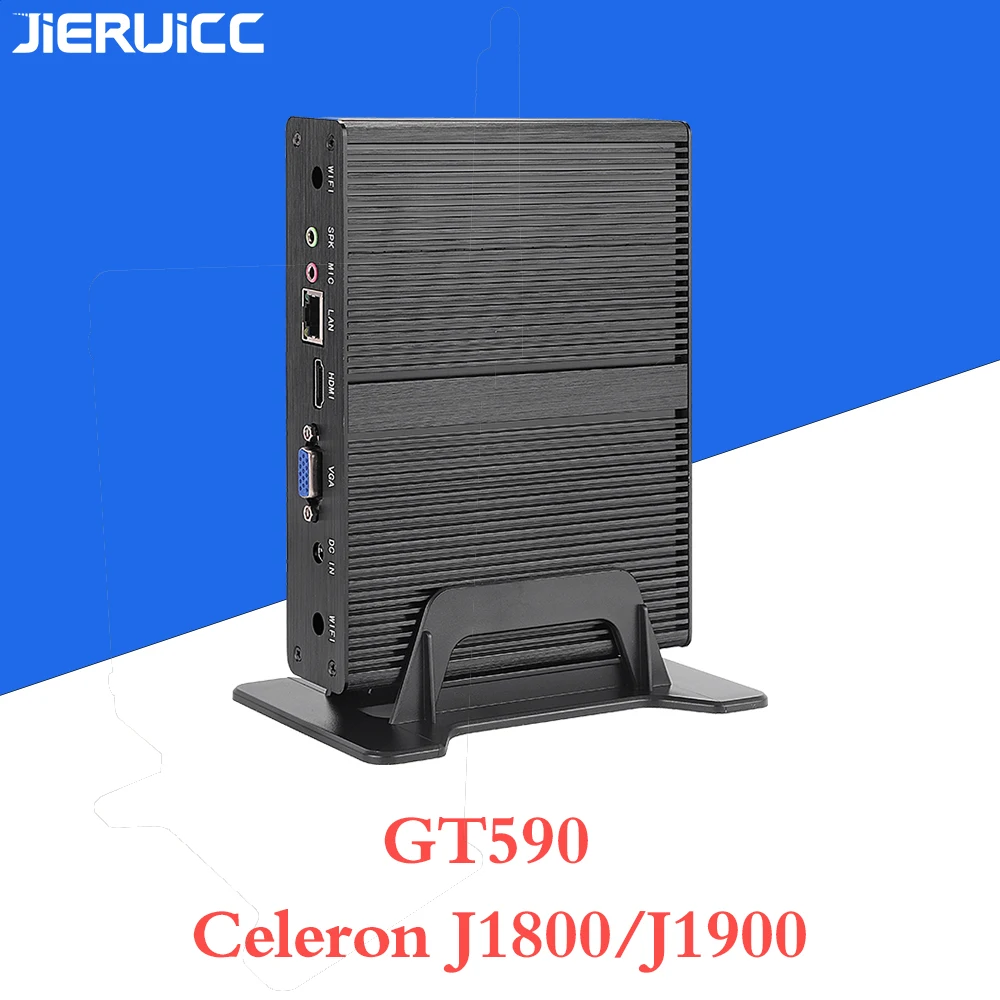 Мини ПК intel celeron j1800 j1900 4K HD мини компьютер Celeron 2955U для офиса/HTPC/колл