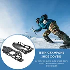 Шипы с 24 зубцами, шипы для снега и льда, шипы для ходьбы, шипы, скобы, противоскользящая обувь для обуви, ботинок, Уличный спорт, SMLXL