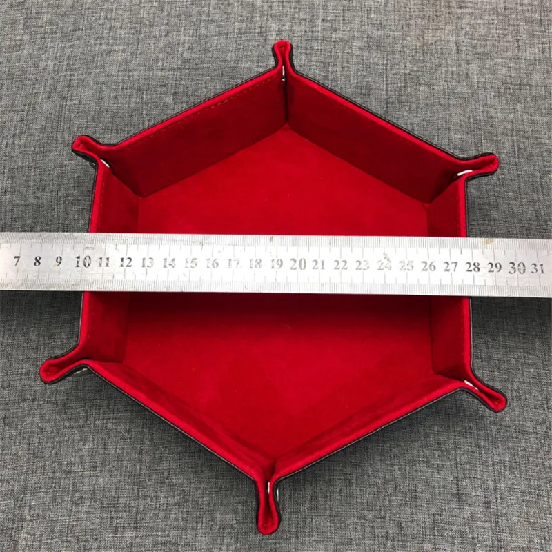 Ящик для костей складной шестигранный бархатный 6 цветов | Спорт и развлечения