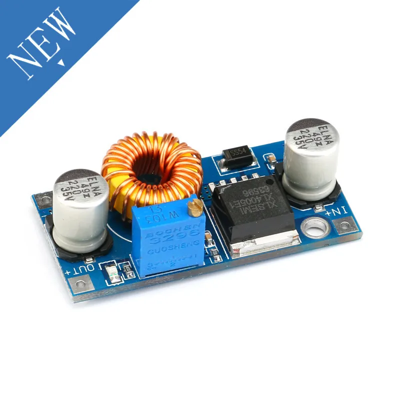 

1pcs XL4005 Beyond LM2596 DC-DC adjustable step-down 5A power Supply module