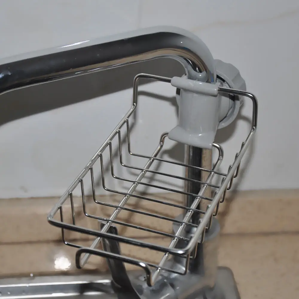 

1 X Faucet Rack Drain Debris Storage Rack Kitchen Finishing Rack Faucet Rack 2020