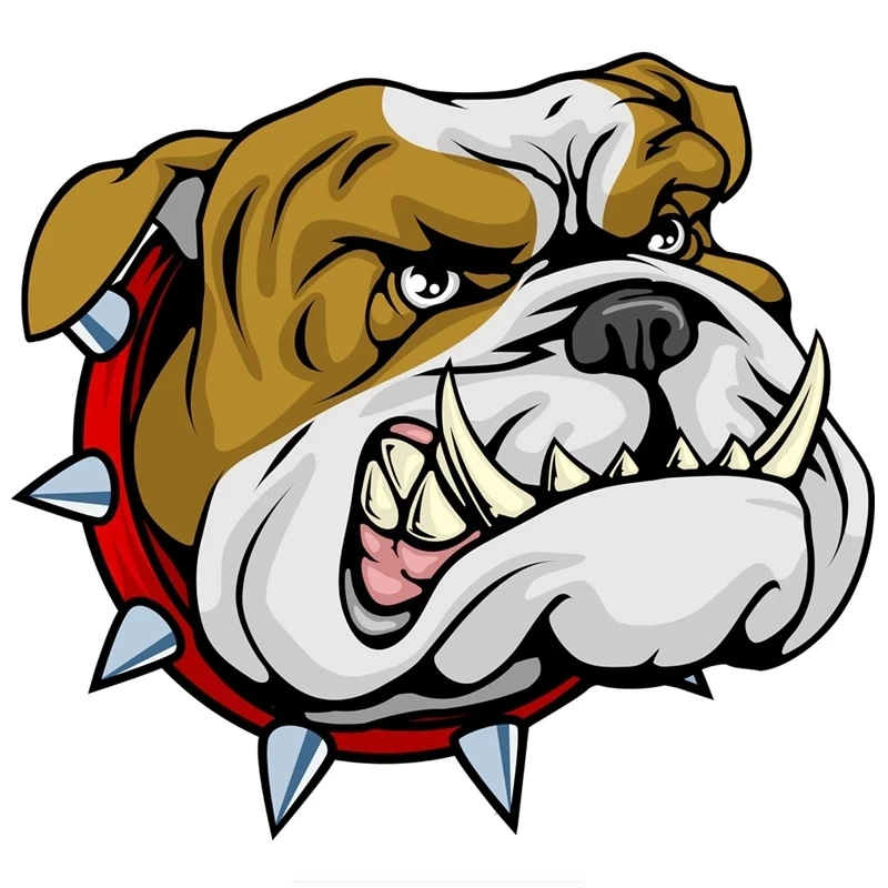 

15*16.4CM Vicious Dog Car Sticker 3D Cartoon Animal Car Styling Creative Motorcycle Body Decal