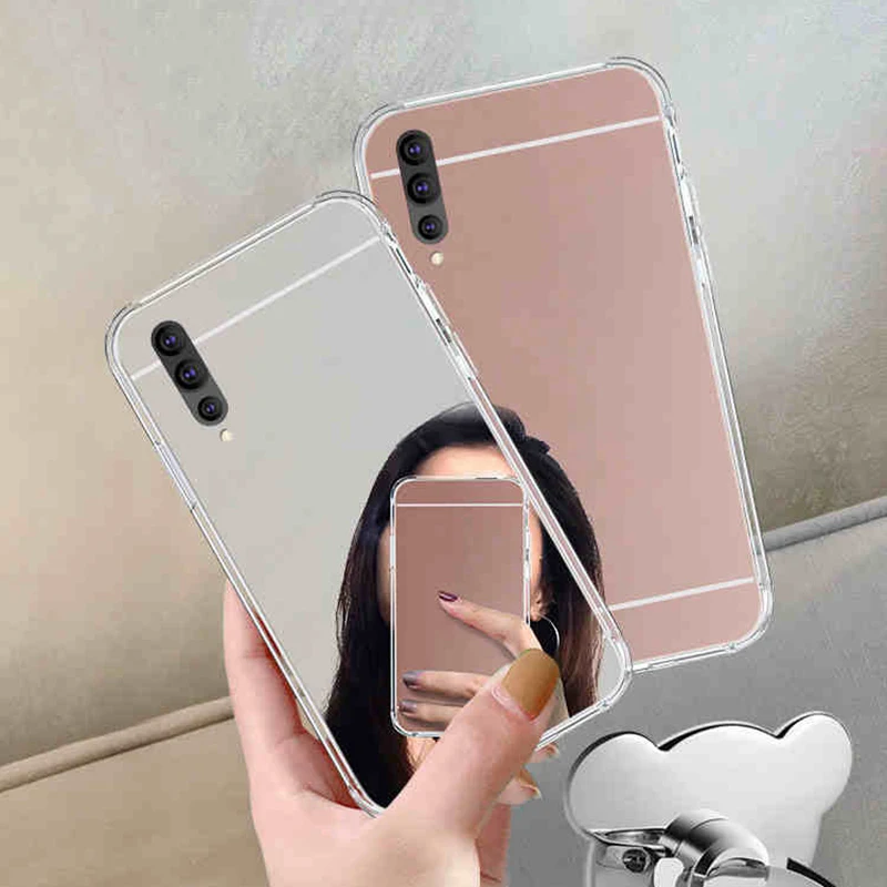 Electroplate Mirror Case for Huawei P Smart 2019 Psmart Plus 2018 HONOR 10 9 8 Lite 7S 7A 7C 7X 8A 8C Soft TPU Silicone Cover | Мобильные