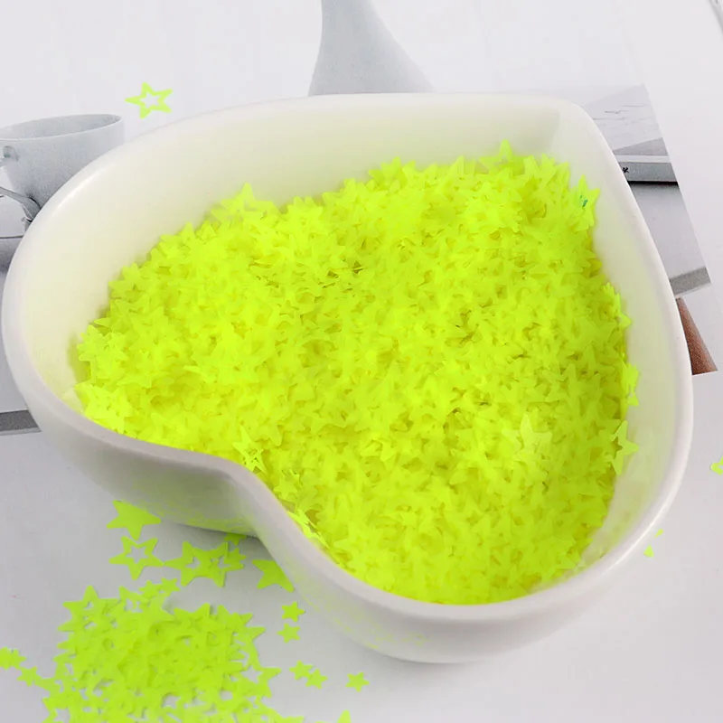 5 мм ПЭТ ультратонкие полые Звездные блестки DIY Блестки для фотографий свадебные