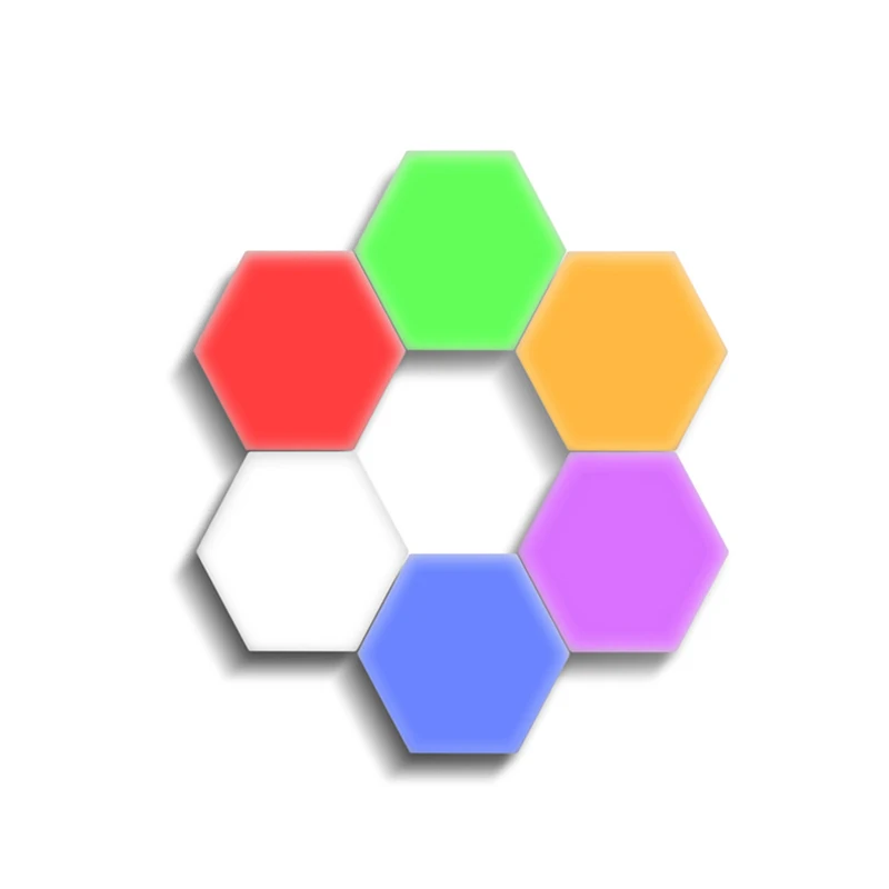 Современный светодиодный ночник RGB для украшения дома квантовая модульная лампа