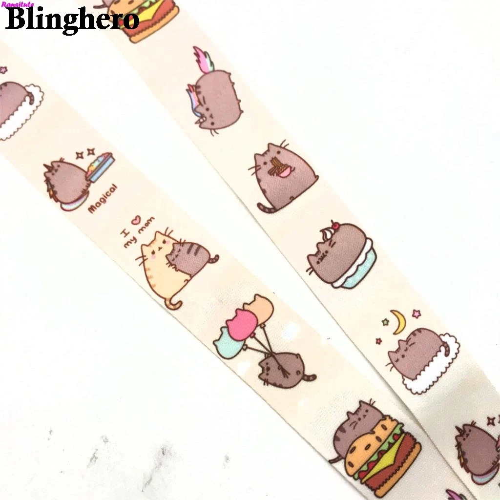 CA698 милый кот ключ талреп ID бейдж держатель Мобильный в виде животного телефон