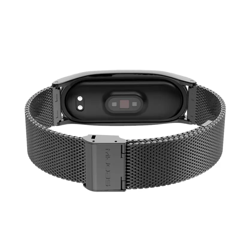 Браслет на запястье для xiaomi mi band 3, 4, металлический ремешок из нержавеющей стали, mi band 4, 3, браслеты, Сменные аксессуары