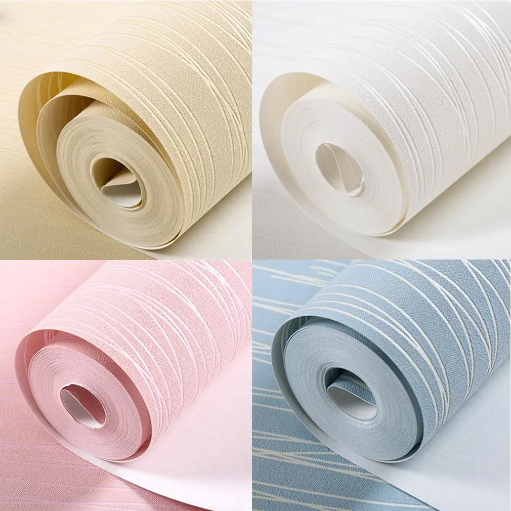 Простая домашняя полосатая настенная бумага современное настенное покрытие для