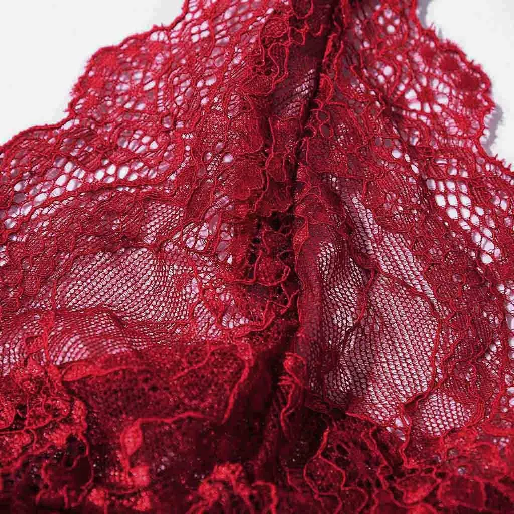 Женский однотонный кружевной бюстгальтер пуш ап размера плюс S 3XL укороченный