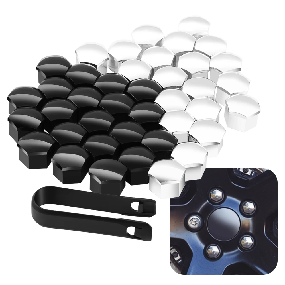 20 шт колпачки на Колесные гайки автомобиля Авто винтовой крышкой 17/19/21 мм болт