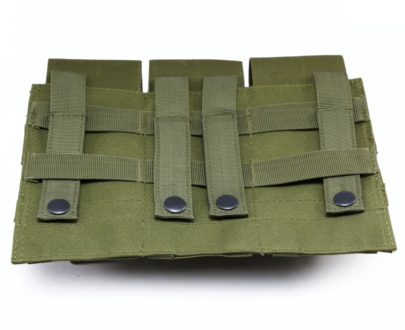Система Molle страйкбол Пистолетная обойма сумка Тройная M4 M16 AK 47 AR винтовка пистолет аксессуары Пейнтбол тактический жилет сумка кобура для обоймы