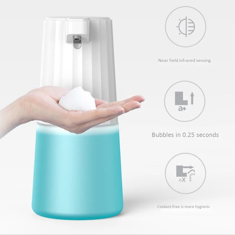 

Automatic Touchless Soap Foaming Dispenser Foaming Hand Wash Dispenser Infrared Sensor Soap Dispenser (Without Battery)