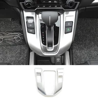 for honda cr v crv 5th gen at 2017 2018lhd abs matte shift gear panel decoration cover trim car styling accessories 1pcs