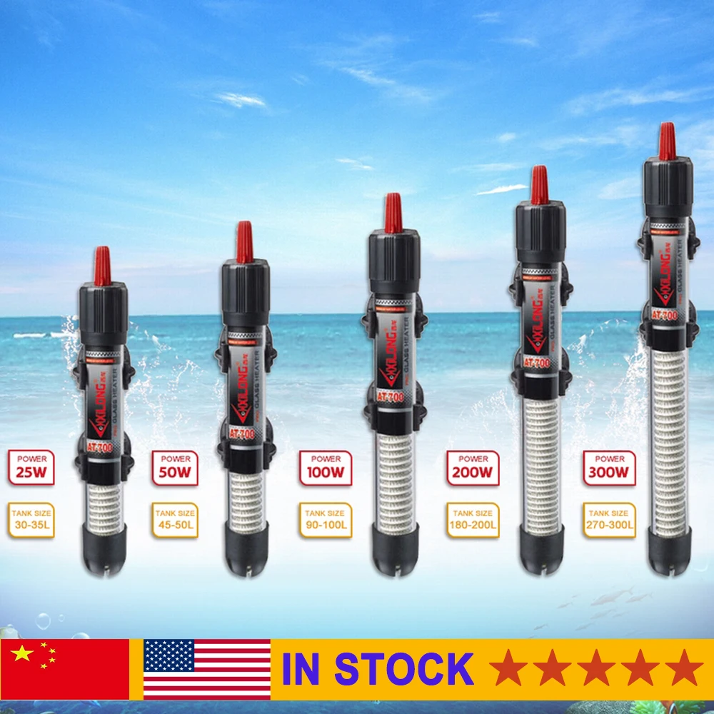 Аквариумный аквариум автоматический нагревательный стержень с постоянной