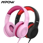 2 шт., детские складные наушники Mpow CH6S с микрофоном