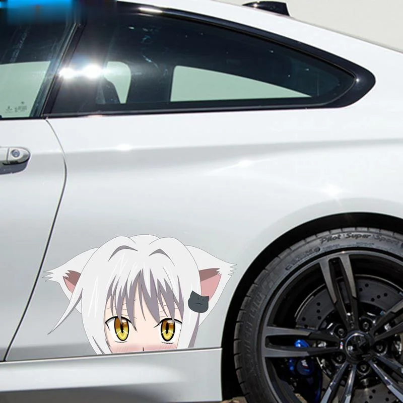 

Beauty Beautiful Anime Fine Decal Car Styling Decoration Door Body Window Vinyl Stickers Cartoon Protector Decal Kk15*9cm