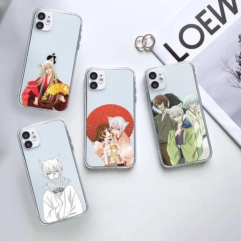 

very nice god Kamisama Hajimemashita Phone Case Transparent for iPhone 5 6 7 8 11 12 s mini pro X XS XR MAX Plus