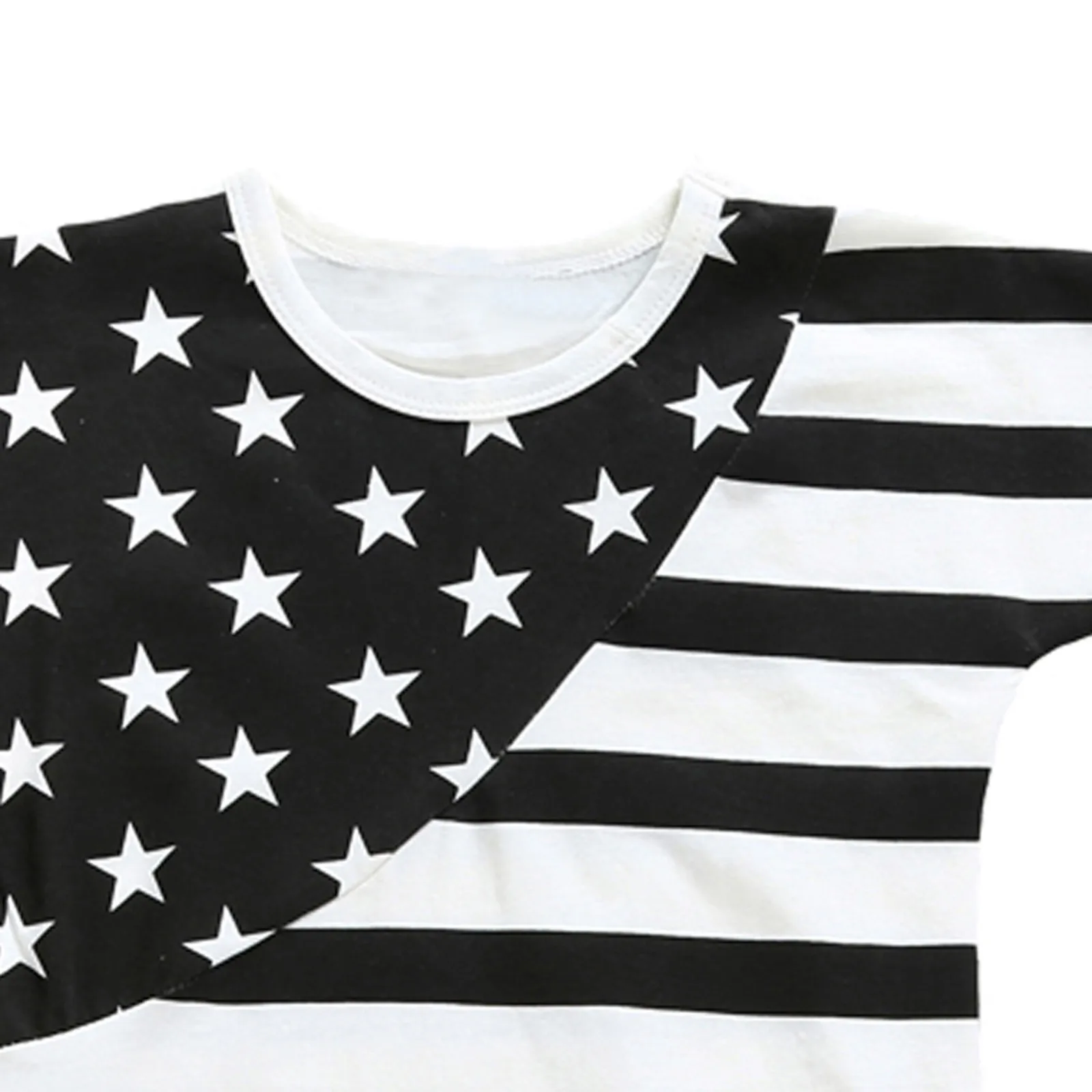 

Baby Boy 4th Of July Outfit Summer Baby Boy Clothes Short Sleeve Stripe Print Romper Baby Costumes For Babies Boys Clothing 1-3T