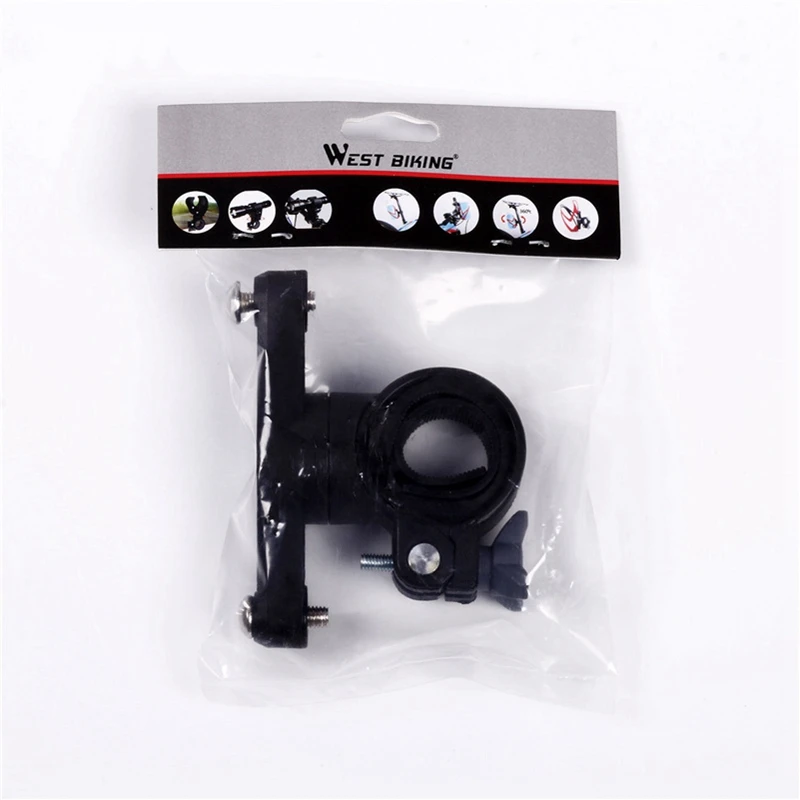 

WEST BIKING Bike Water Bottle Holder MTB Bike Bottle Cage with 360 Degree Rotation Handlebar Seatpost Mount Converter