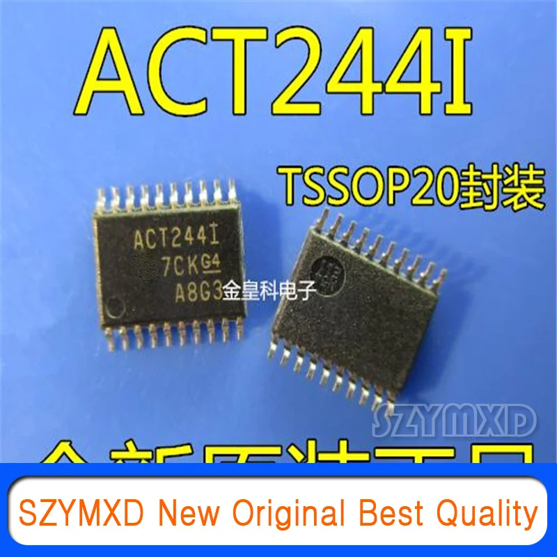 

10 шт./лот новый оригинальный SN74ACT244IPWRG4Q1 ACT244I TSSOP20 буфер и драйвер лески