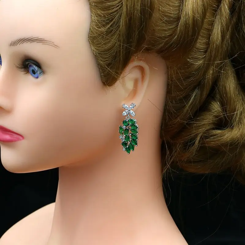 Модные ювелирные изделия из стерлингового серебра 925 пробы в форме цветка с