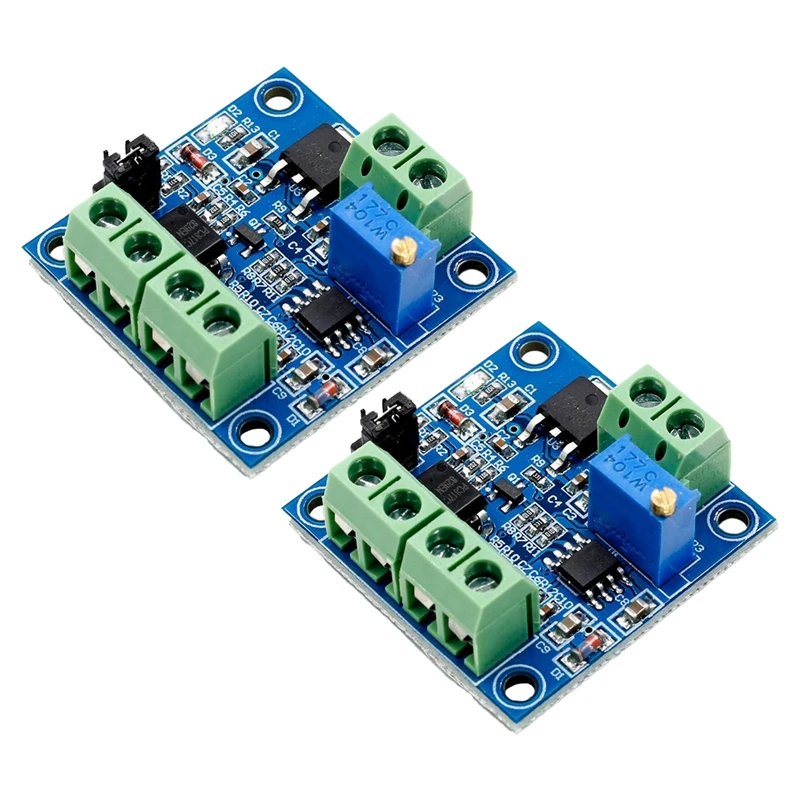 2 шт. PWM В модуль преобразователя Напряжения 0% 100% до 0 10 PLC MCU цифровой в аналоговый