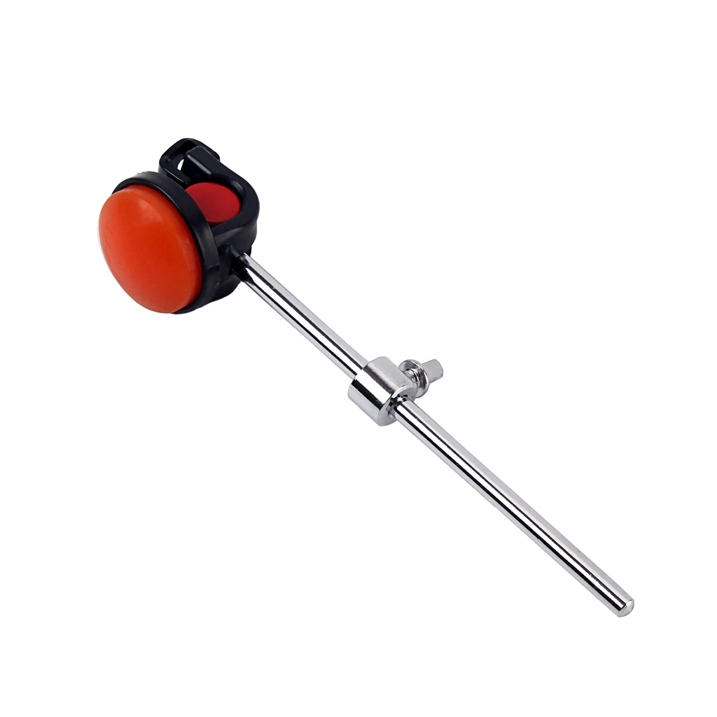 

Percussion Hammer Bass Drum Beater Hammer Silicone Head for Drumset Kit Parts Accessories