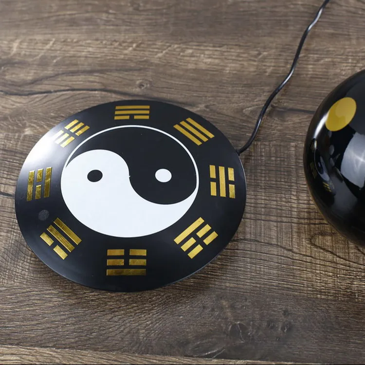 Магнитный левитационный 6-дюймовый Золотой шарик Тай Чи вращающийся плавающий